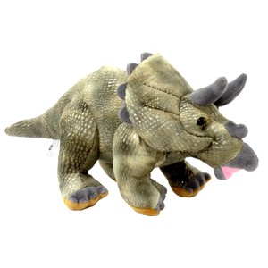 ＜ぬいぐるみ・人形＞恐竜のマスコット ダイナソーフレンズ　トリケラトプス　No.207-560