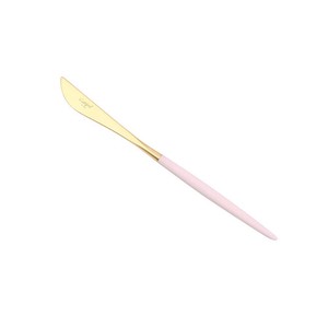 クチポール（Cutipol）GOA　ピンク/ゴールド　デザートナイフ