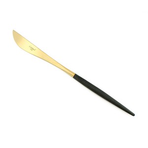 クチポール（Cutipol）GOA　ブラック/ゴールド　テーブルナイフ
