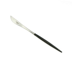 クチポール（Cutipol）GOA　ブラック/シルバー　デザートナイフ