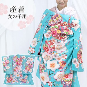 Kids' Japanese Clothing Little Girls Flower White Kimono Baby Girl 3-colors