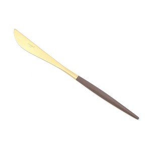 クチポール（Cutipol）GOA　ブラウン/ゴールド　テーブルナイフ