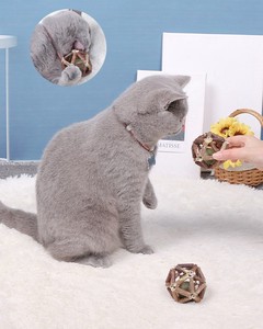 猫のおもちゃ  猫ミントウィードミントボール  ペットの猫インタラクティブおもちゃ ECHQ157