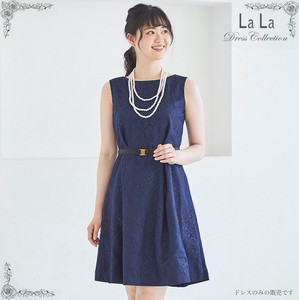 Formal Dress Flare Navy 3-colors