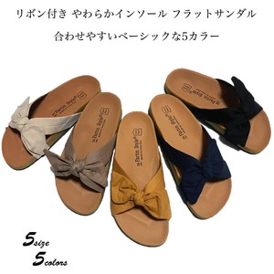 Sandals Plain Color Casual Natural Ladies' Simple