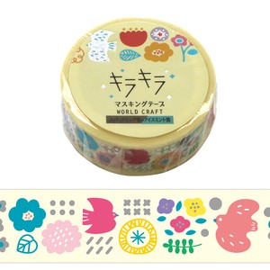 Washi Tape Garden Kira-Kira Masking Tape Stationery M