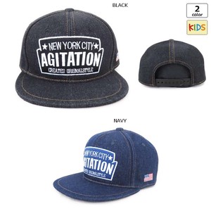 AGITATION刺繍BBキャップ CAP 帽子