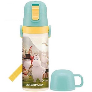 Water Bottle Moomin Skater 2-way 470ml