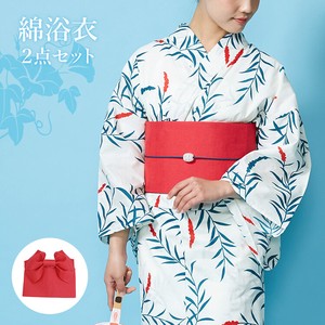 Kimono/Yukata White Kimono Ladies' Set of 2