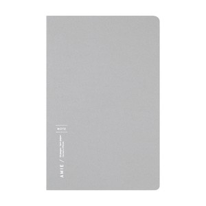 Notebook Sticker AMIE Notebook Gray Stationery Memo