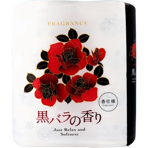四国特紙 トイレットペーパー 黒バラの香り ダブル 30m×4ロール【ペーパー類】