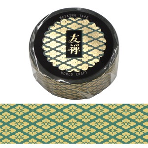 DECOLE Washi Tape Sticker Yuzen Masking Tape Japan Hanabishi M Japanese Pattern