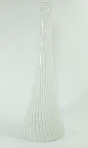 高さ50cmガラス花瓶 フラスコ（L）