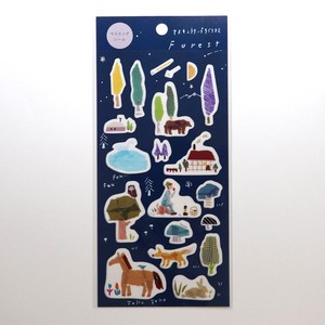 Planner Stickers Forest Masking Stickers Miki Tamura