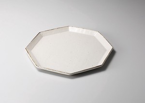 アングルホワイトL  【日本製    陶器】