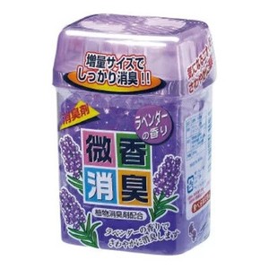 【日本製】微香消臭　ラベンダー　200g（まとめ買い10点）