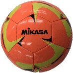 マシーン縫い　サッカーボール　レジャー用　オレンジ　F3TPV-O-BLBK