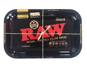 RAW　メタルトレー ブラックゴールド・スモール　正規品　手巻きたばこ