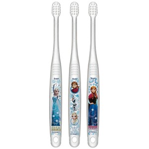 Toothbrush Skater Frozen Clear 3-pcs set