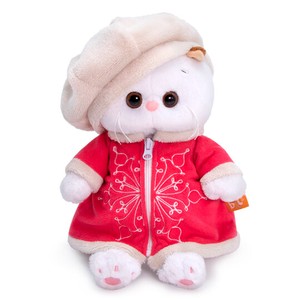 Li-li Baby　雪結晶セーター　猫、ぬいぐるみ、ギフト、プレゼント、お祝い