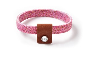 Stainless Steel Bracelet Design Pink ELEBLO