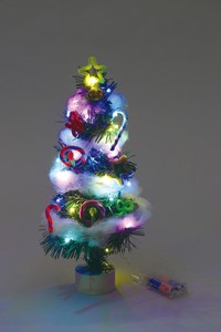 クリスマスツリー作り(イルミネーションライト付) 55875