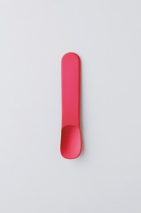 Cutlery Ice Cream Red Flat Made in Japan