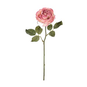 MAGIQ　バラ　ドライドガーデンローズ　ピンク／モーブ　ドライフラワー風の造花