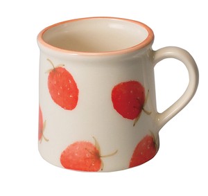 Banko ware Mug Strawberry Pottery Made in Japan
