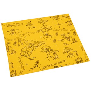 Bento Wrapping Cloth Large Size Skater Pooh Made in Japan