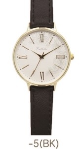 【腕時計】ファッションウォッチ フローラ ブラック FSC167-5(BK)
