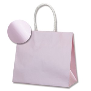 ヘイコー 手提げ 紙袋 スムースバッグ 24-11 パールカラー ライトピンク ピンク 10枚