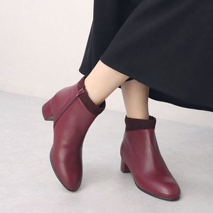 Ankle Boots Genuine Leather 2-colors Autumn/Winter