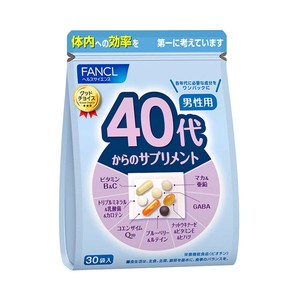 ファンケル 40代からのサプリメント 男性用 [30袋入り] / FANCL / サプリメント