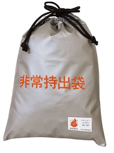 在庫処分特別価格　日本防炎協会認定　難燃性非常持ち出し袋M　(バッグのみ)