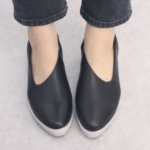 Low-top Sneakers Bird Genuine Leather Slip-On Shoes 2-colors Autumn/Winter