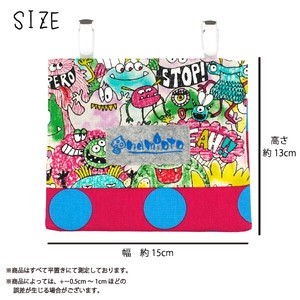 Small Bag/Wallet Pink Pocket Made in Japan