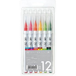 Marker/Highlighter ZIG 12-color sets