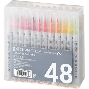 Marker/Highlighter ZIG 48-color sets