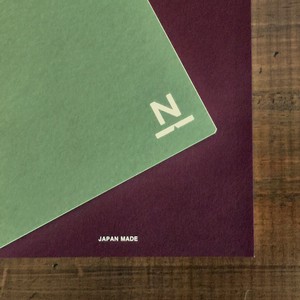 ノンブルノート「N」（#15草餅×小豆）Nombre Notebook N