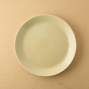 小田陶器 TOH 19壱重 19cm丸皿 コルクベージュ[日本製/美濃焼/洋食器/リサイクル食器]