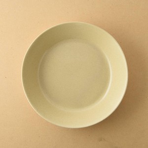 小田陶器 TOH 19弐重 19cm丸皿 コルクベージュ[日本製/美濃焼/洋食器/リサイクル食器]
