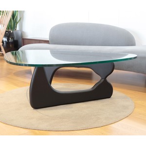 直送可能 ノグチテーブル ブラック/アッシュ材 センターテーブル デザイナーズ家具