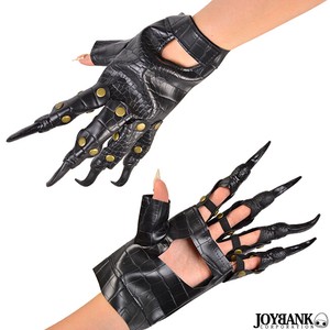 Costumes Accessories Faux Leather Gloves