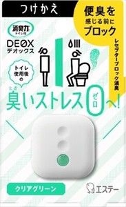消臭力 DEOX トイレ用 付替え クリアグリーン 【 芳香剤・トイレ用 】