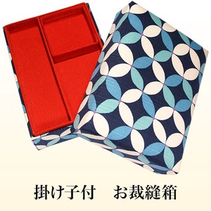 Sewing/Dressmaking Item Sewing Box Blue Cloisonne