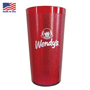 IMPACT TUMBLERS Wendy's RED ウェンディーズ タンブラー アメリカン雑貨 MADE IN USA