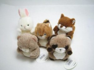 动物/鱼玩偶/毛绒玩具 兔子 狐狸 吉祥物 熊 狸猫