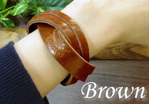Leather Bracelet M Made in Japan