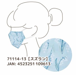 【2020販売】【衛生雑貨】【洗えるマスク】超高機能立体マスク 71114-13 スズラン